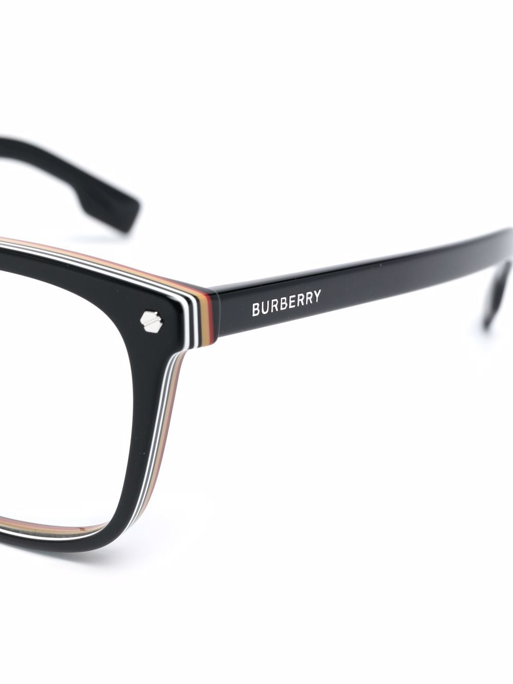 фото Burberry eyewear очки в квадратной оправе