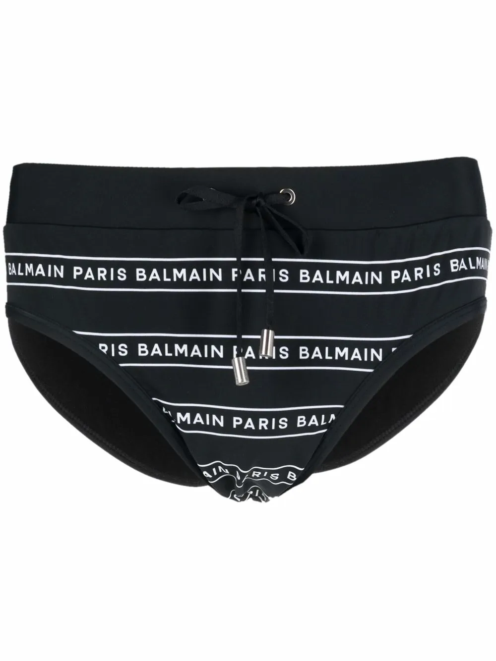 

Balmain bikini bottom con logo - Negro