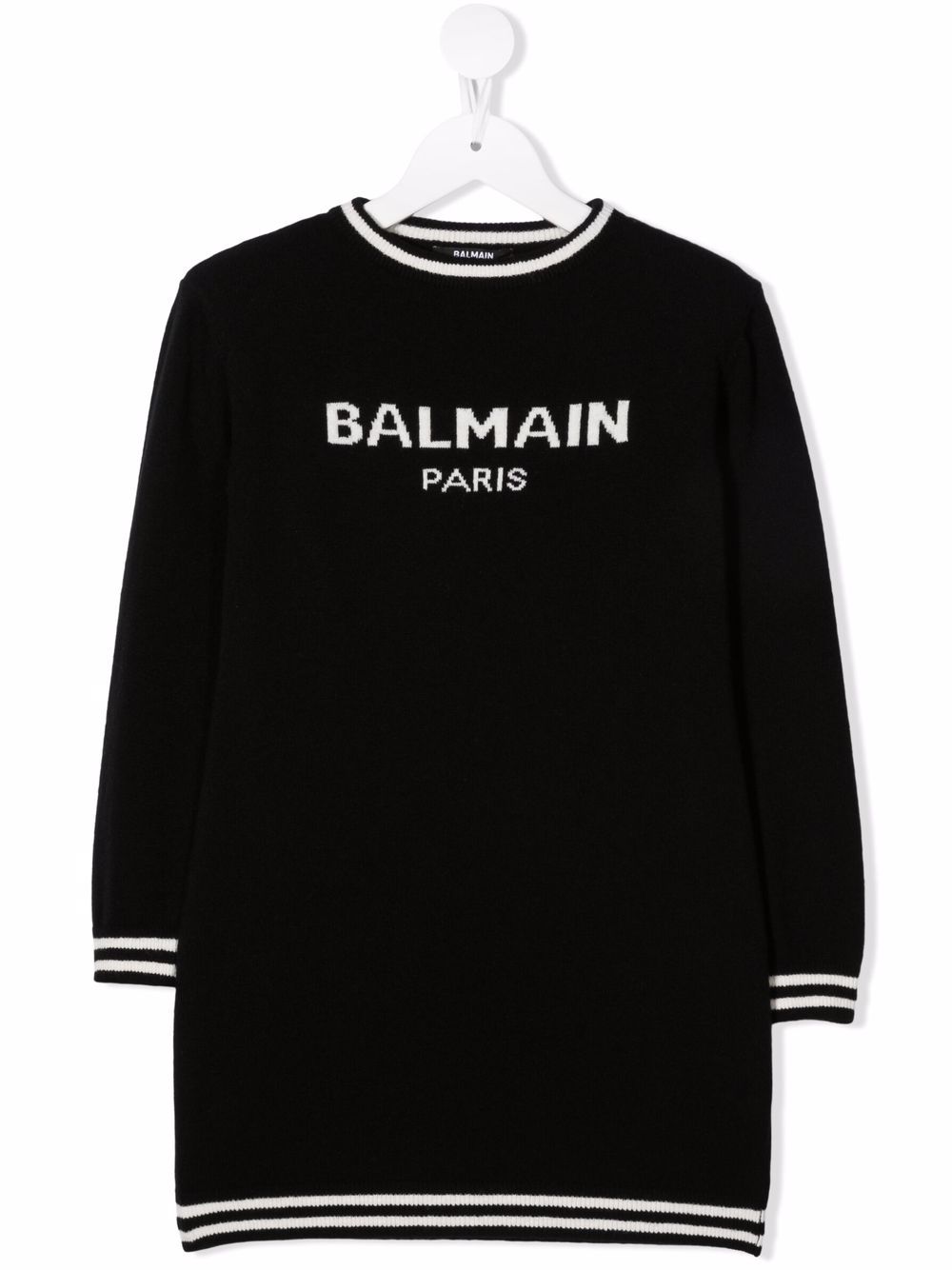 фото Balmain kids платье с логотипом