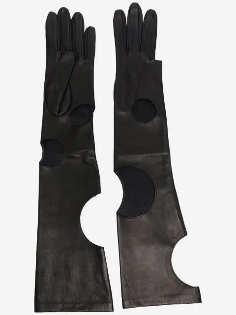 Manokhi Leren handschoenen