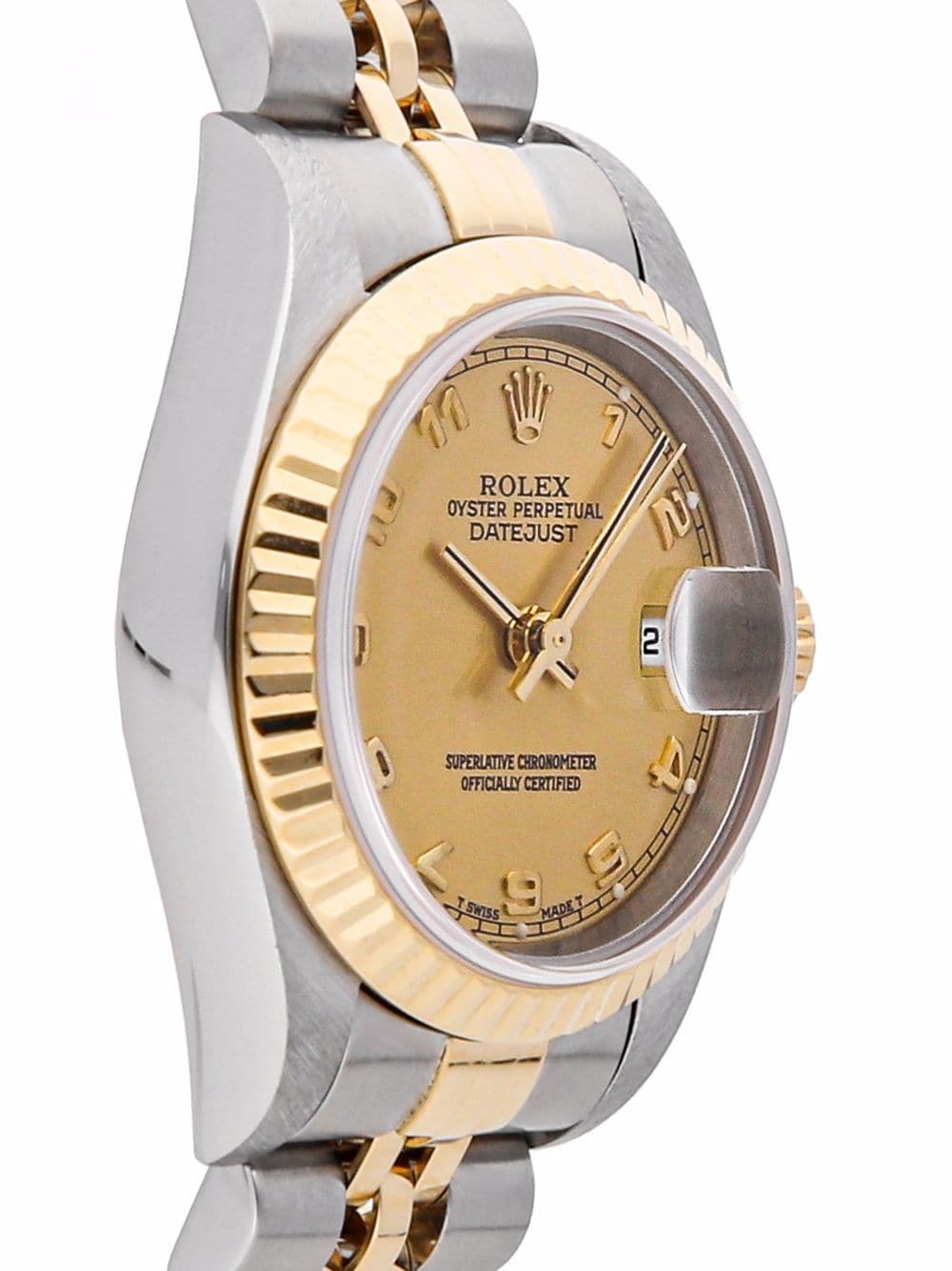 фото Rolex наручные часы oyster perpetual datejust pre-owned 26 мм 2000-го года