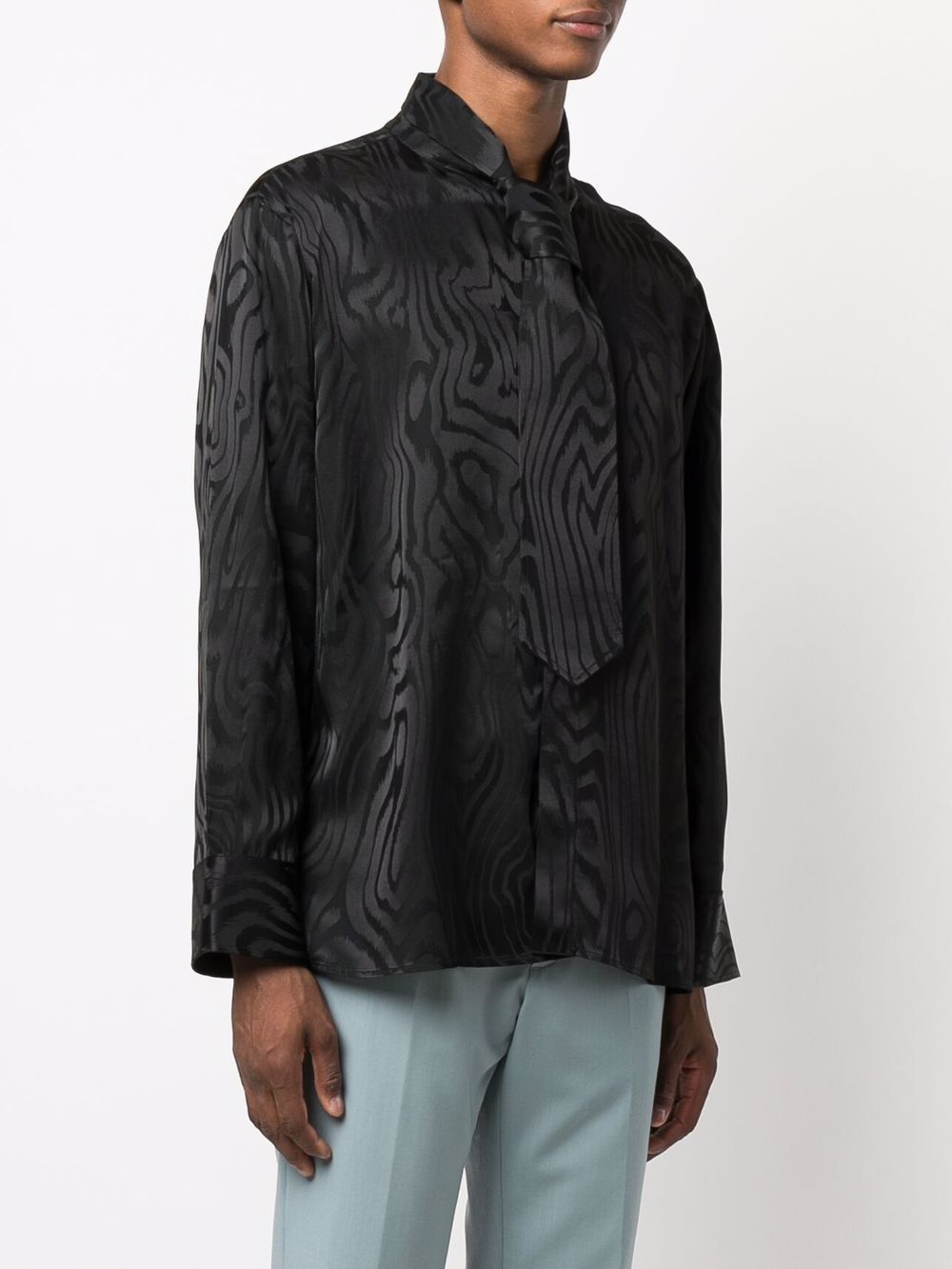 Opening Ceremony Heartwood Tie long-sleeve Shirt - Farfetch
