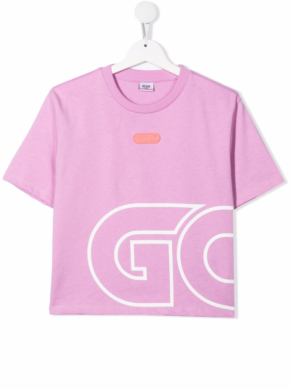 фото Gcds kids teen logo-print cotton t-shirt