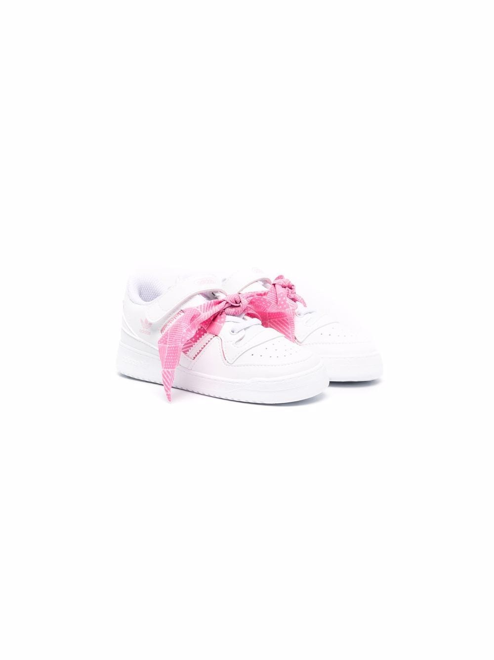 Adidas Kids Low Pink Ribbon Sneakers -