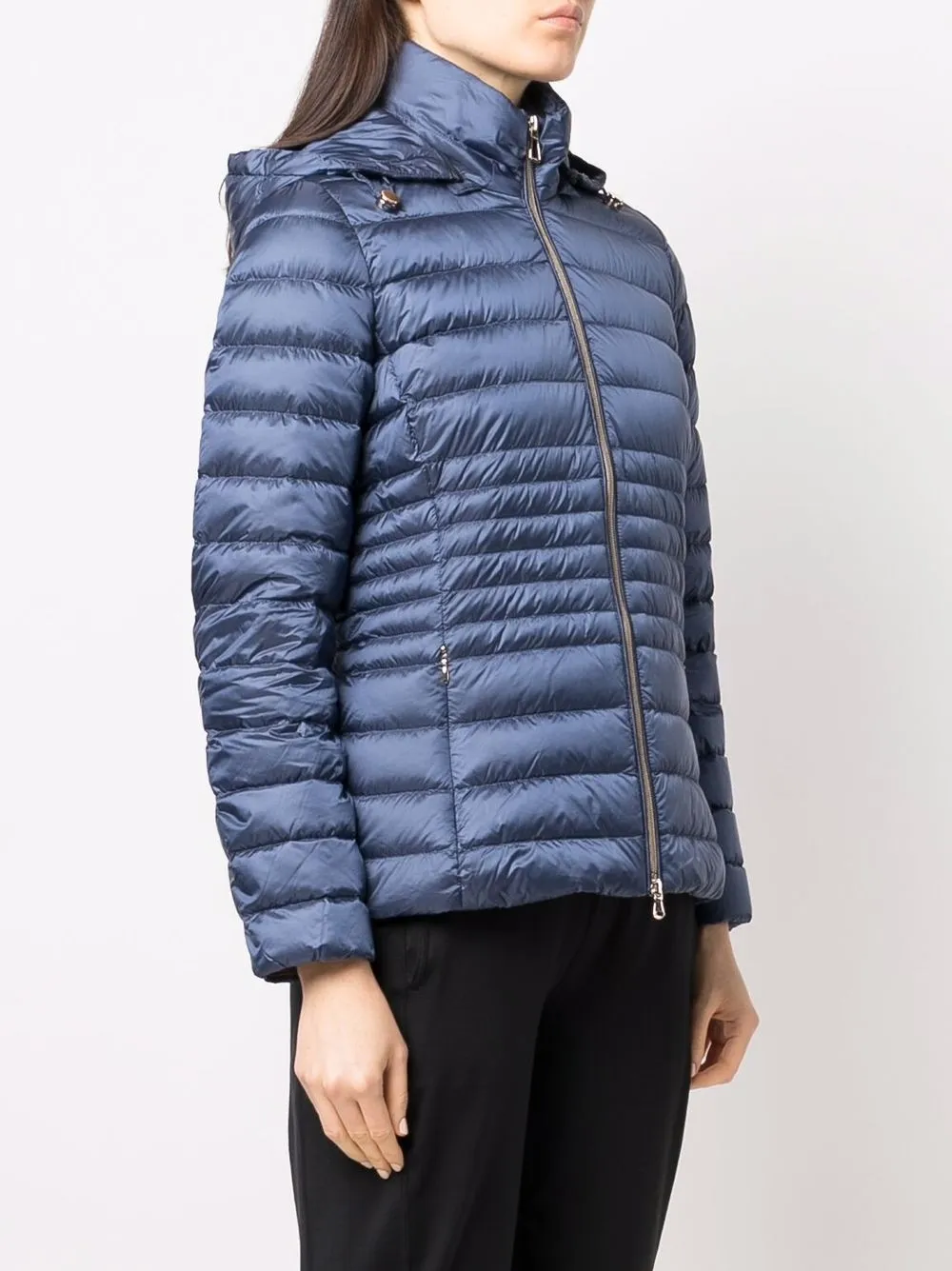 фото Geox расклешенная куртка-пуховик