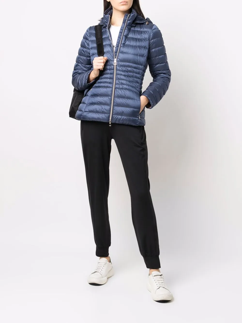 фото Geox расклешенная куртка-пуховик