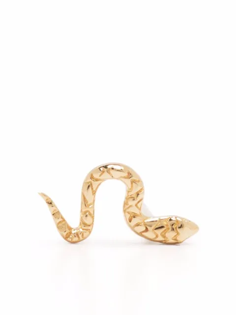 Pamela Love 14kt yellow gold Serpent stud earring