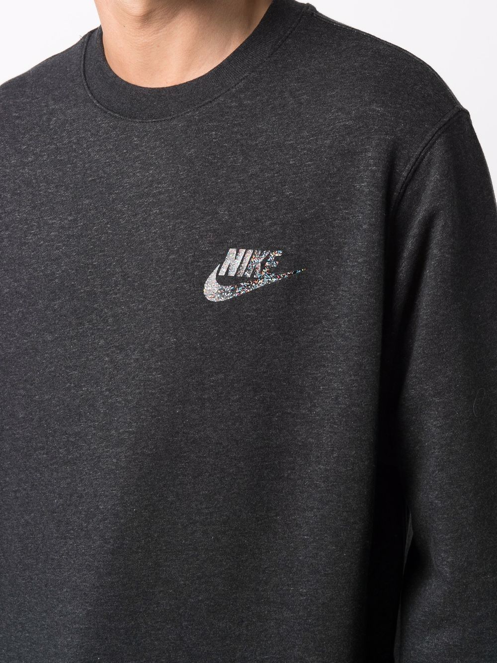 Nike swoosh-logo Print Sweatshirt - Farfetch