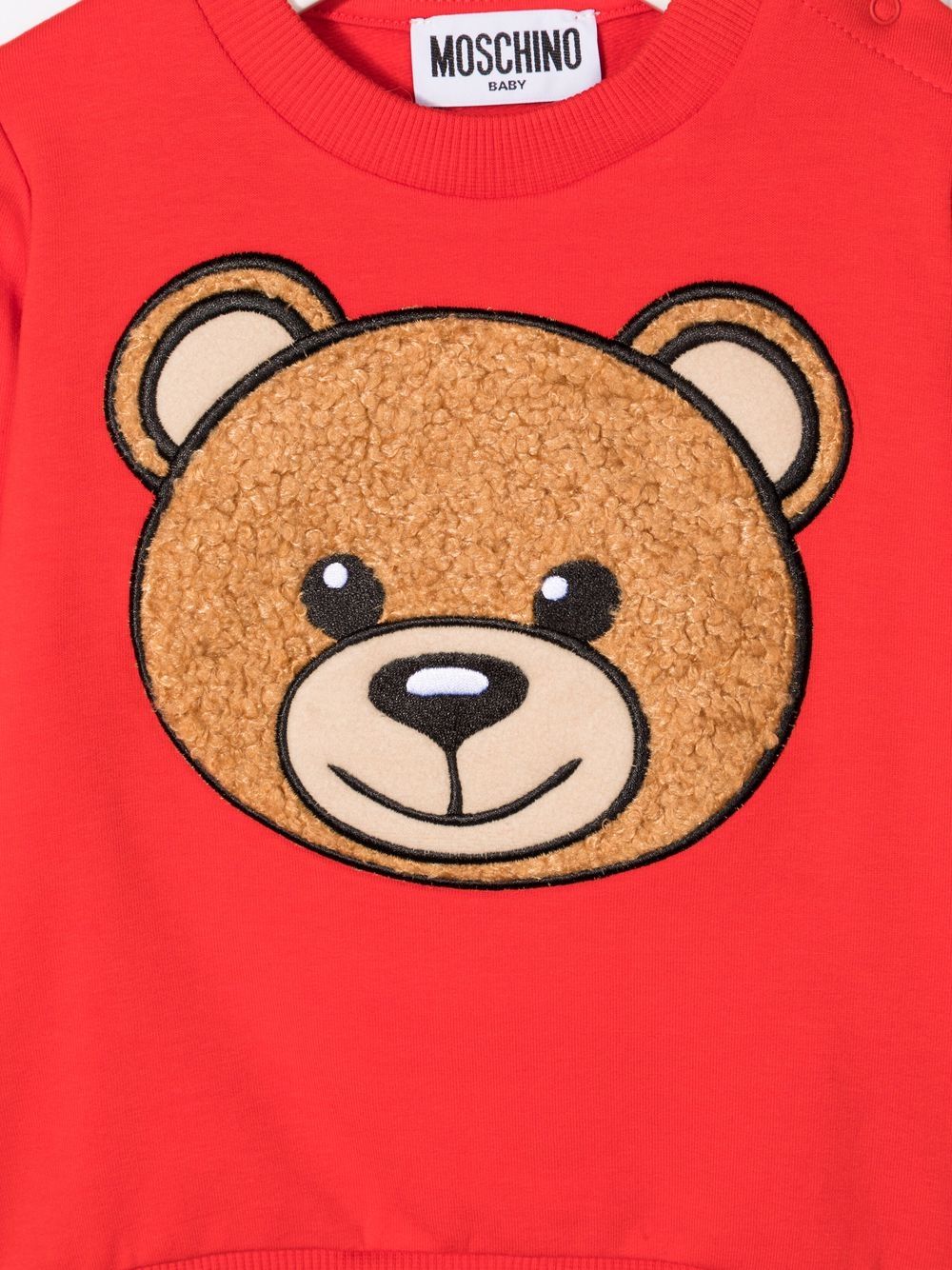 фото Moschino kids толстовка teddy bear