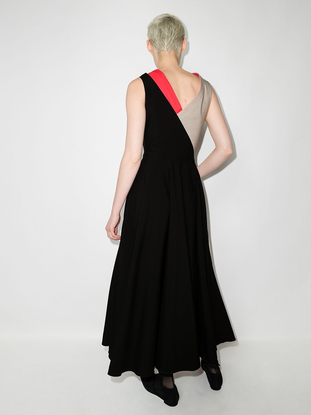 фото Roksanda emina colour-block pleated dress