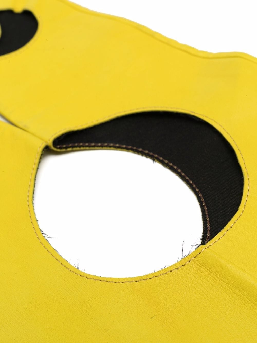 Image 2 of Manokhi cut out-detail leather gloves