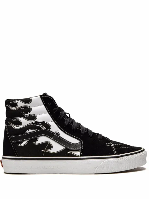 vans flamme bleu