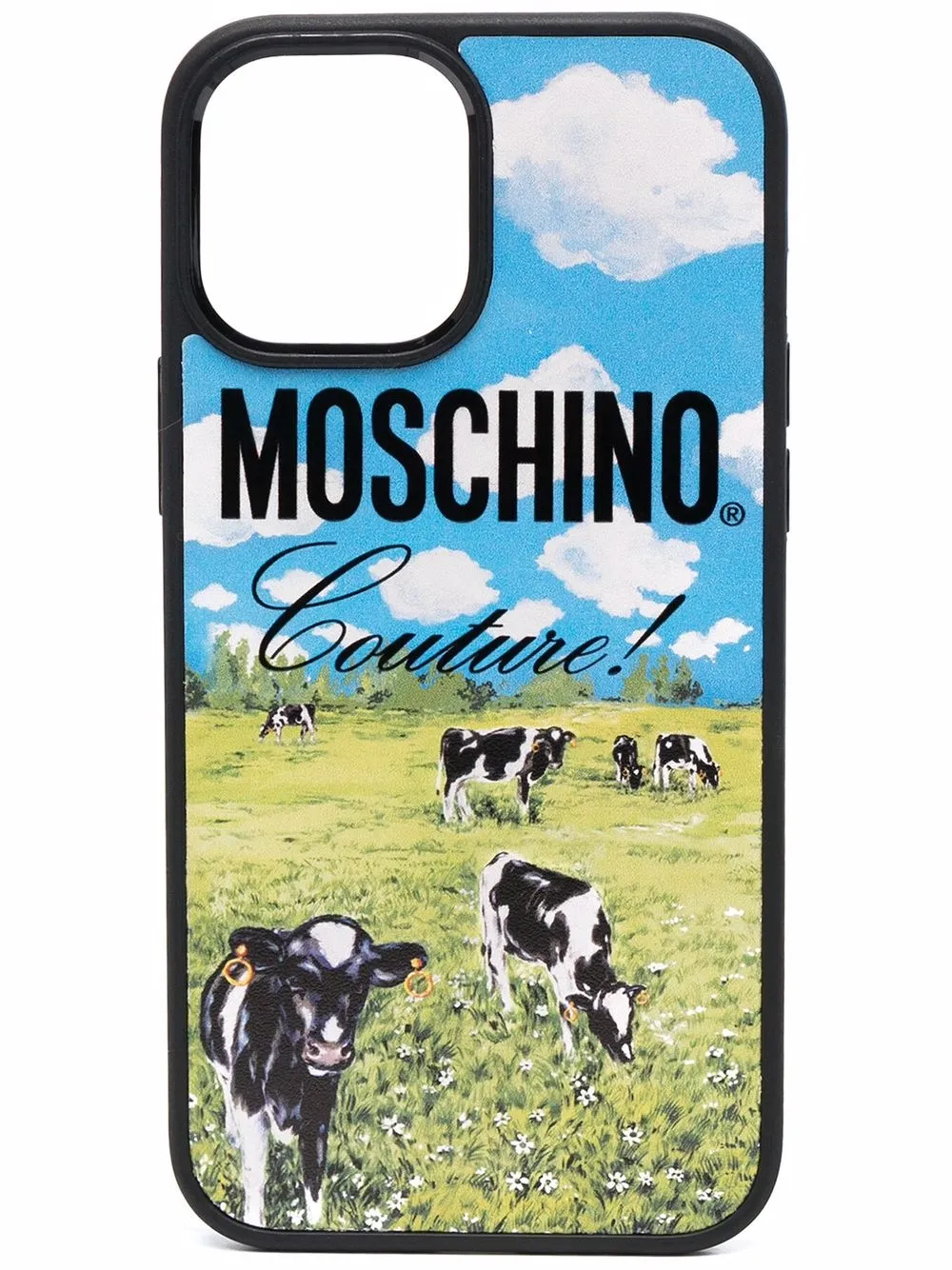 фото Moschino чехол для iphone 12/12 pro с логотипом