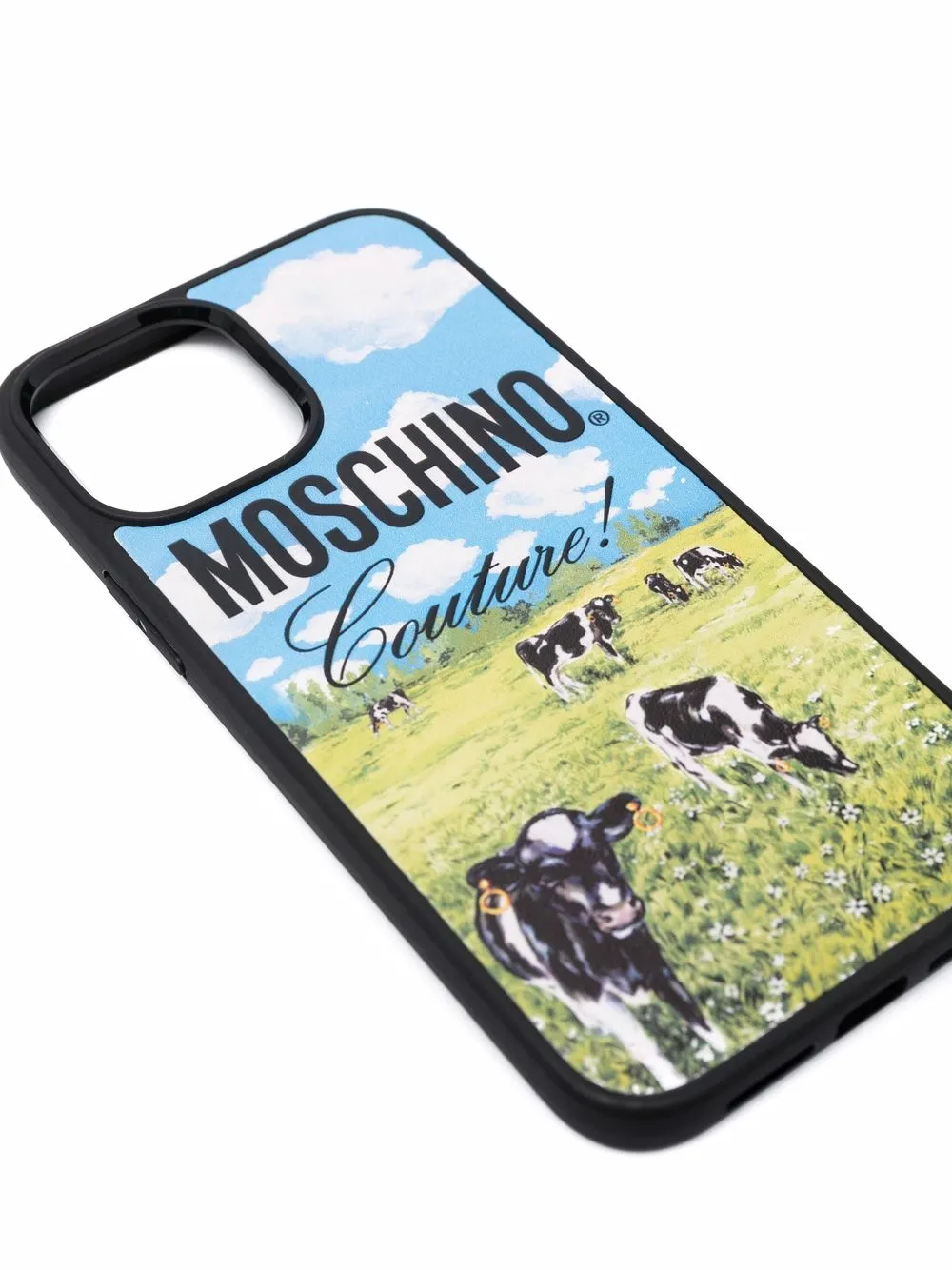 фото Moschino чехол для iphone 12/12 pro с логотипом