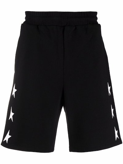 Golden Goose - star print shorts