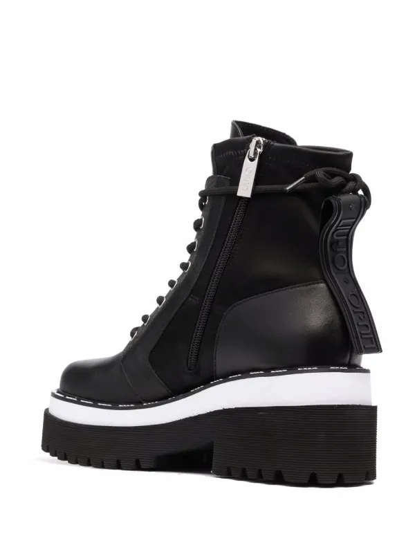 LIU JO Botas Militares Con Piel En Relieve - Farfetch