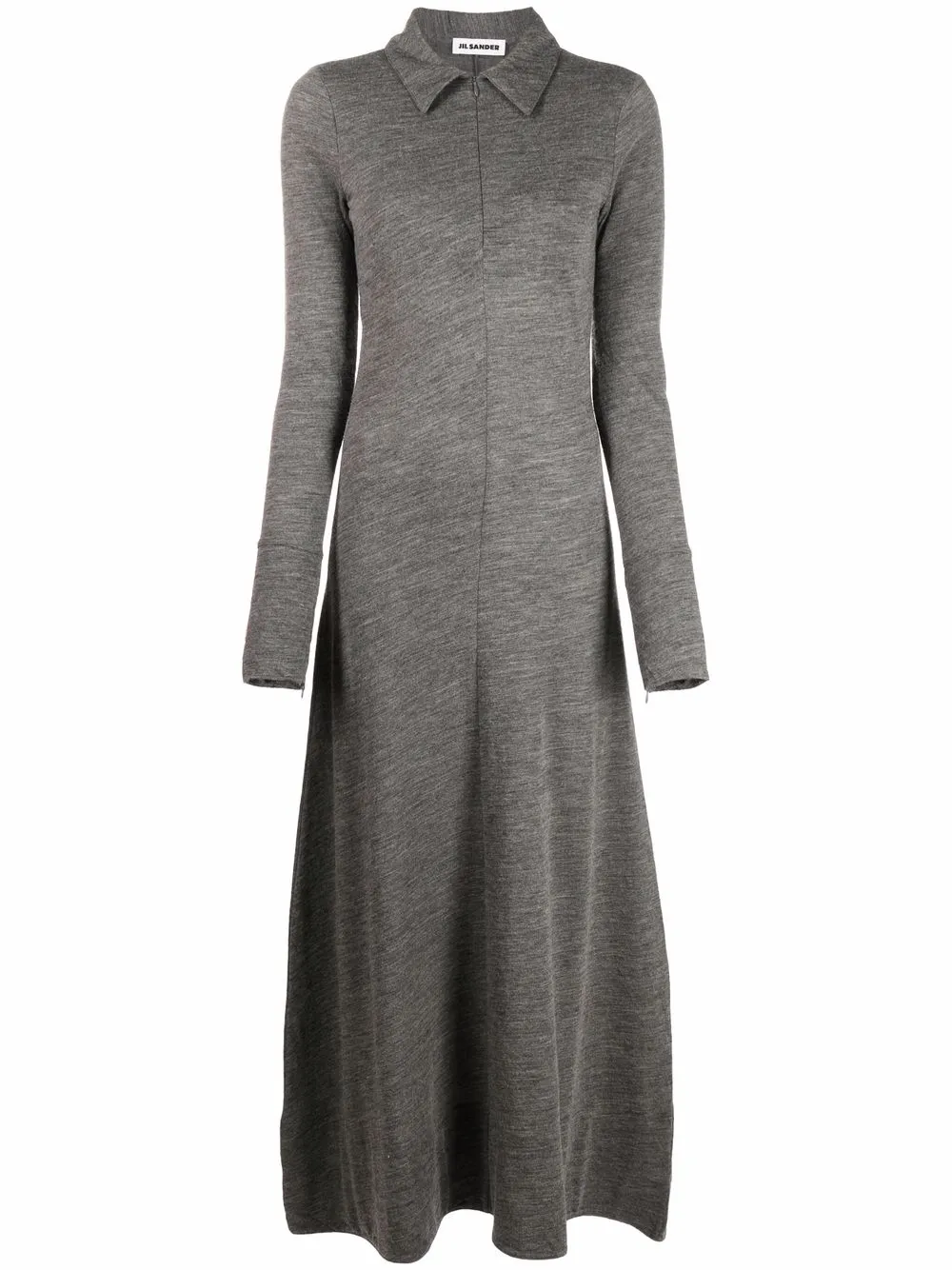 фото Jil sander платье с воротником