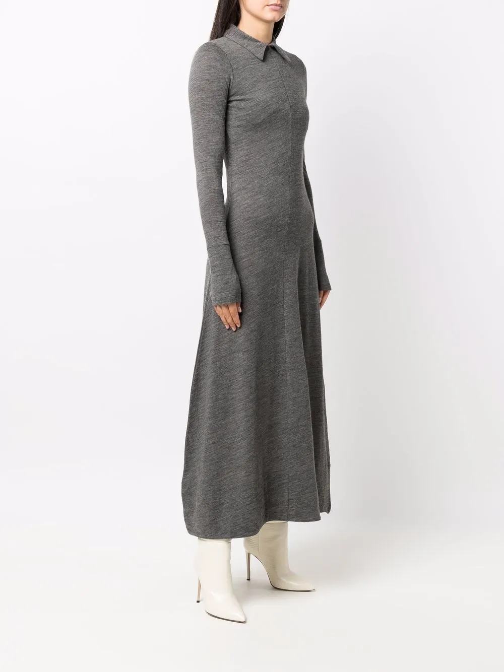 фото Jil sander платье с воротником