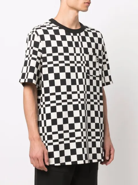 PUMA black \u0026 neutral Downtown Checked 
