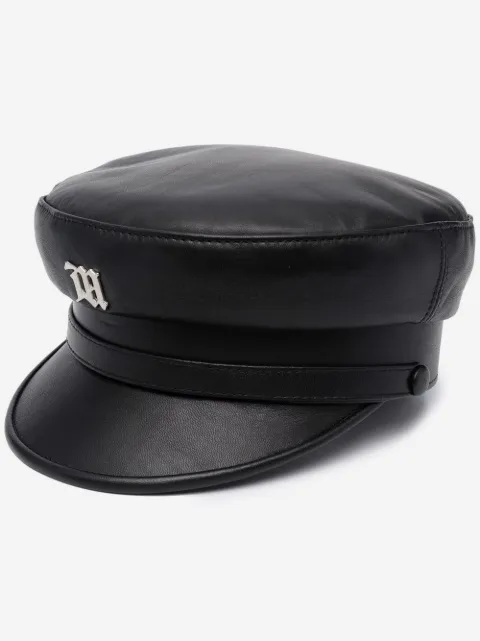 MISBHV logo-plaque baker boy cap