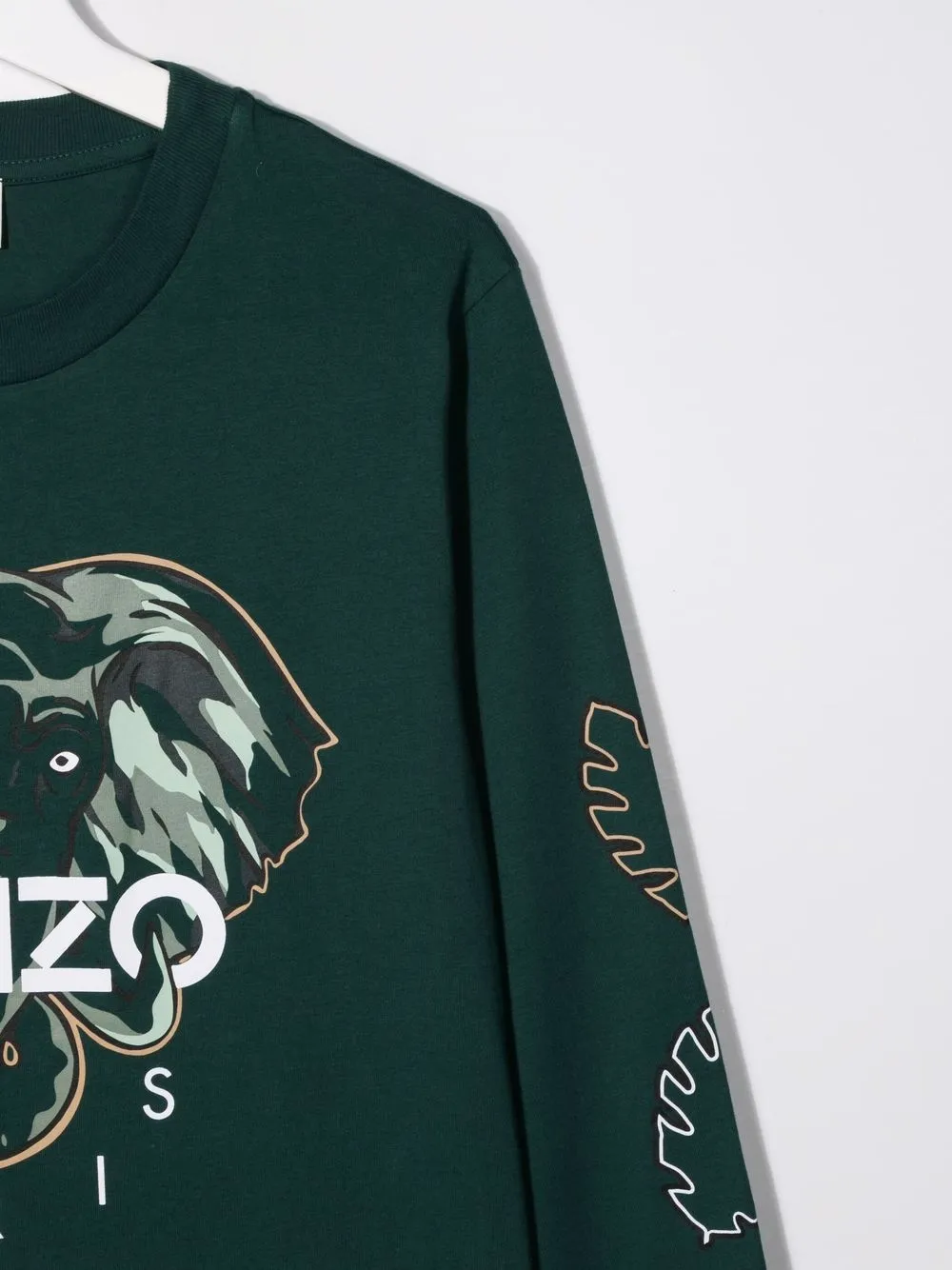 фото Kenzo kids футболка с принтом