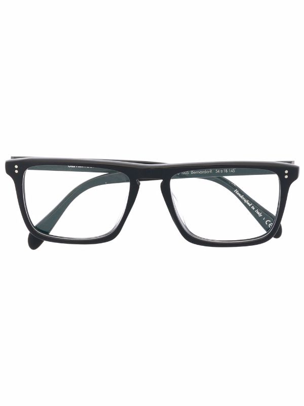Oliver Peoples Bernardo-R square-frame Glasses - Farfetch