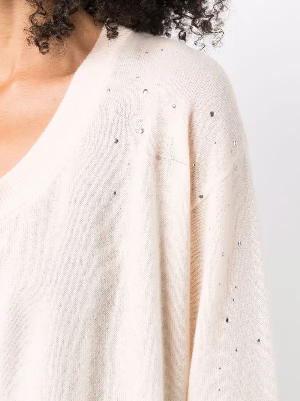 Shop Max \u0026 Moi rhinestone embellished 