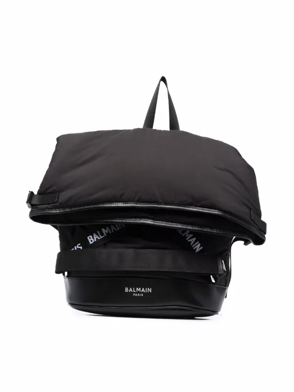 Balmain Kids logo-print Backpack - Farfetch