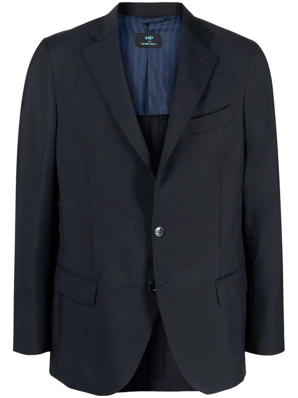 

MP Massimo Piombo blazer con botones - Azul