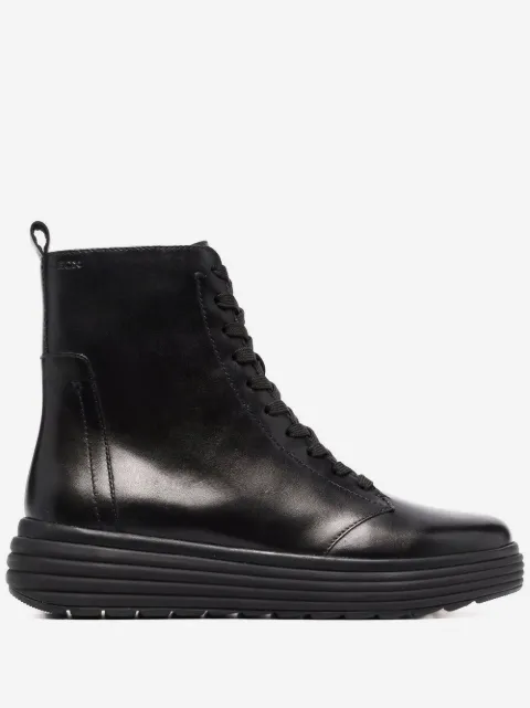 Geox chunky lace-up boots
