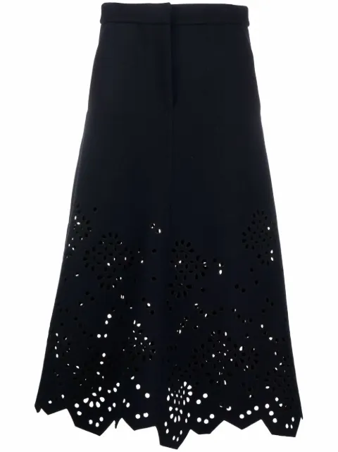 Tibi cut-out detail skirt