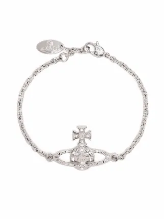 Vivienne westwood hotsell orb crystal bracelet