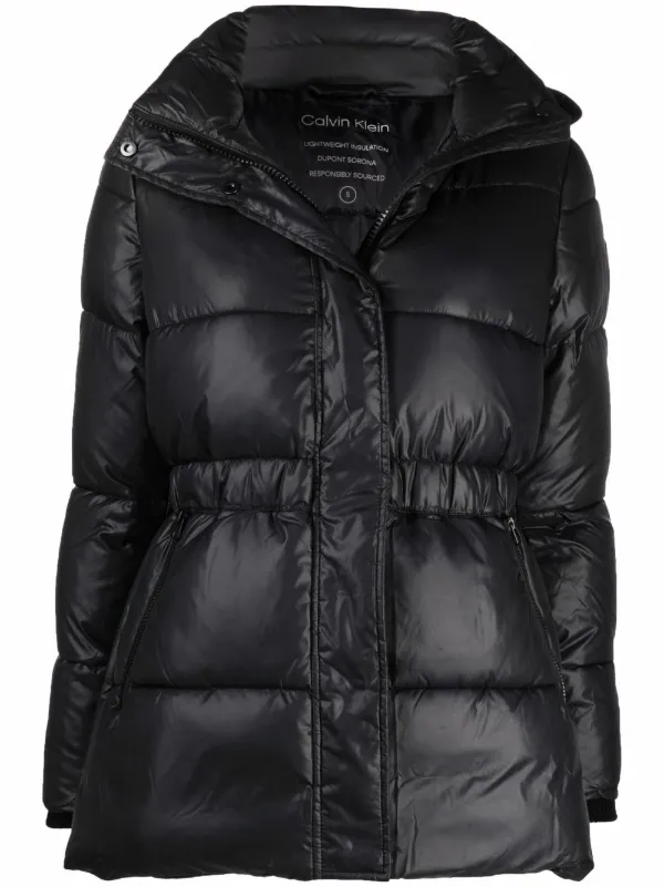 Calvin Klein Hooded Padded Jacket Farfetch