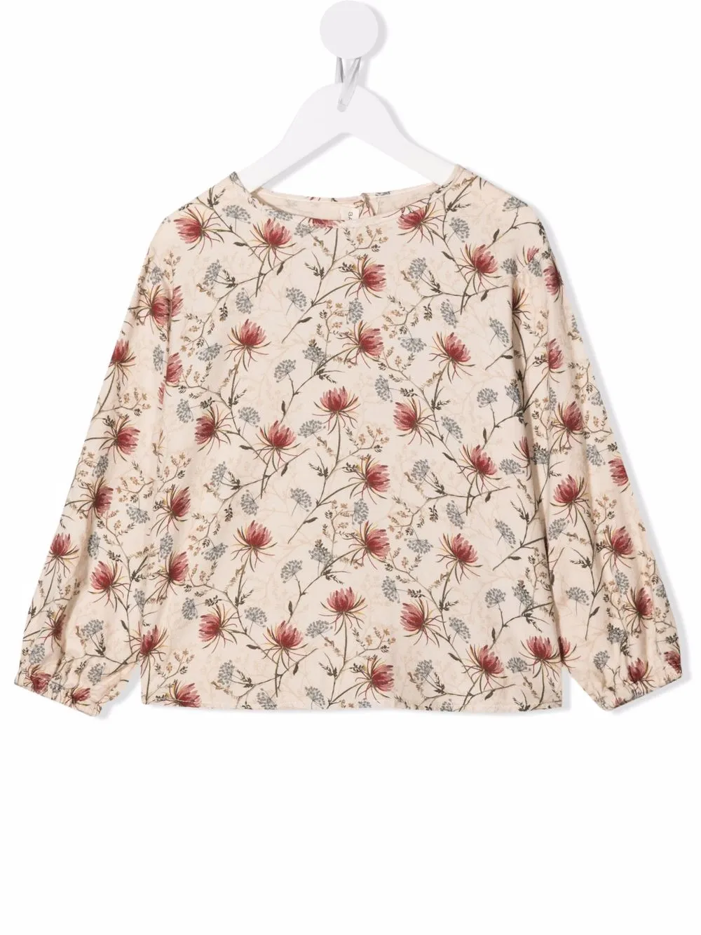 Babe And Tess блузка с цветочным принтом