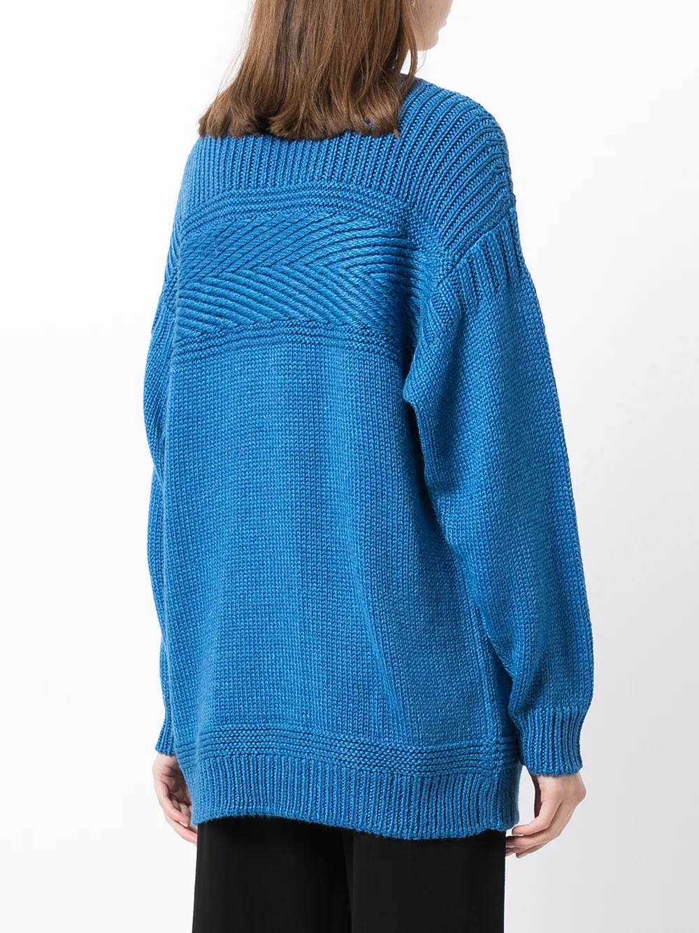 Isabel Marant Étoile Long-sleeve Knitted Jumper In Blue