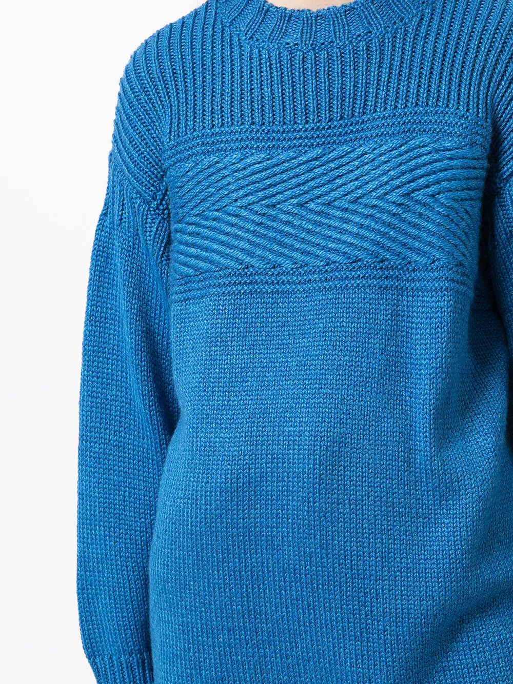 Isabel Marant Étoile Long-sleeve Knitted Jumper In Blue