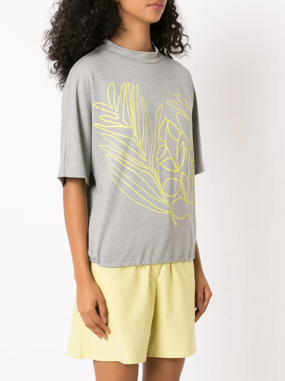 фото Alcaçuz футболка analice с цветочным принтом