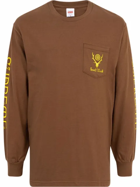 Supreme x South2 West8 long-sleeve T-shirt