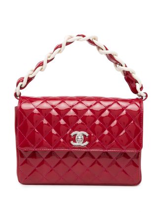 CHANEL Pre-Owned 1997 diamond-quilted Flap Handbag - Farfetch