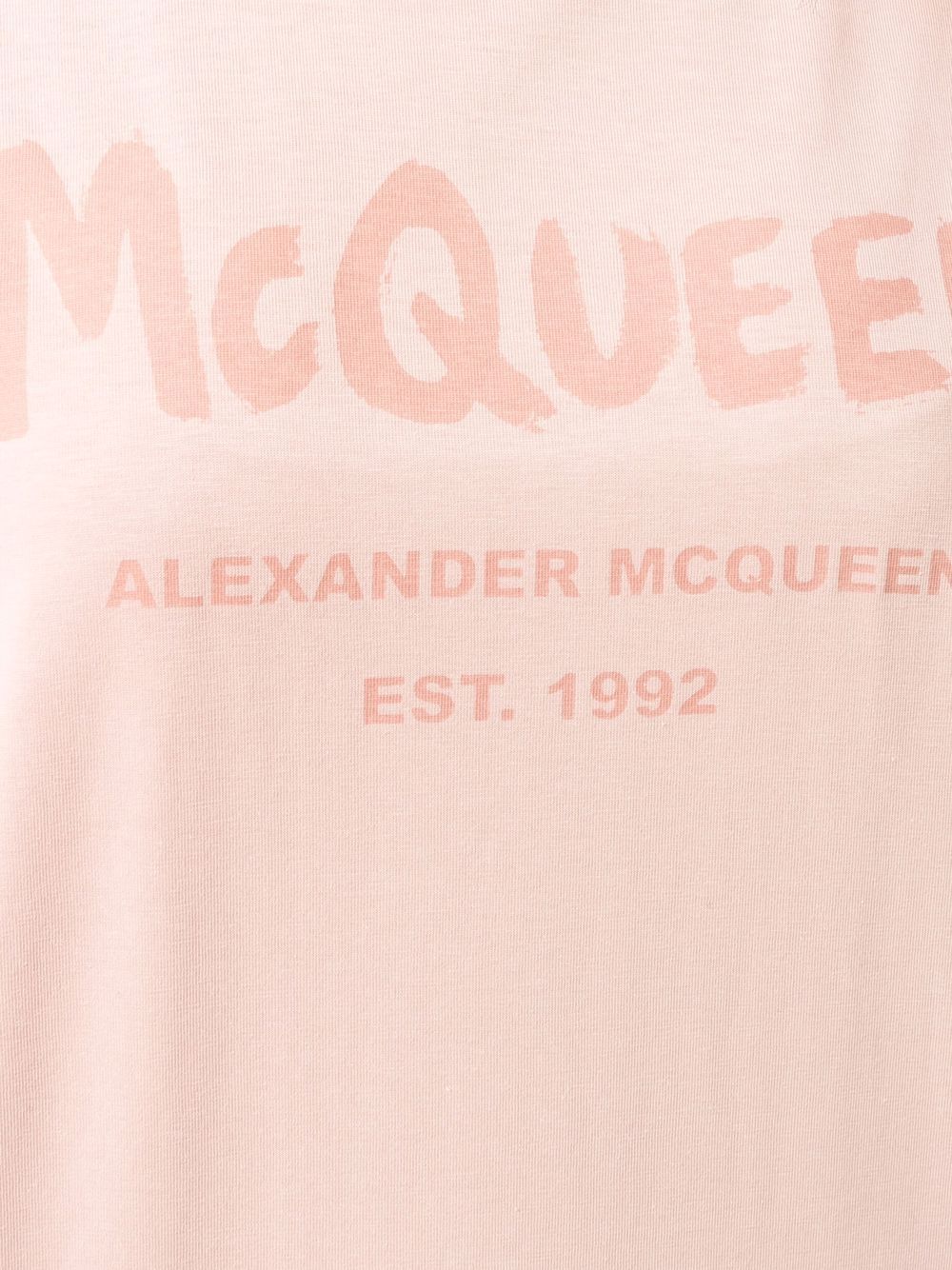 фото Alexander mcqueen футболка с логотипом