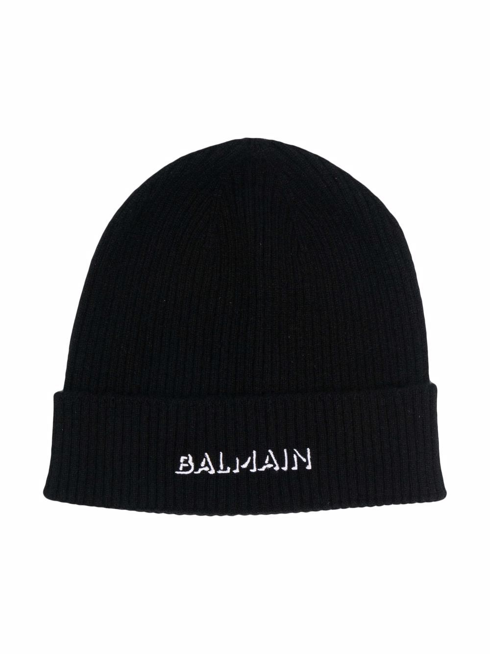 фото Balmain kids шапка бини с вышитым логотипом