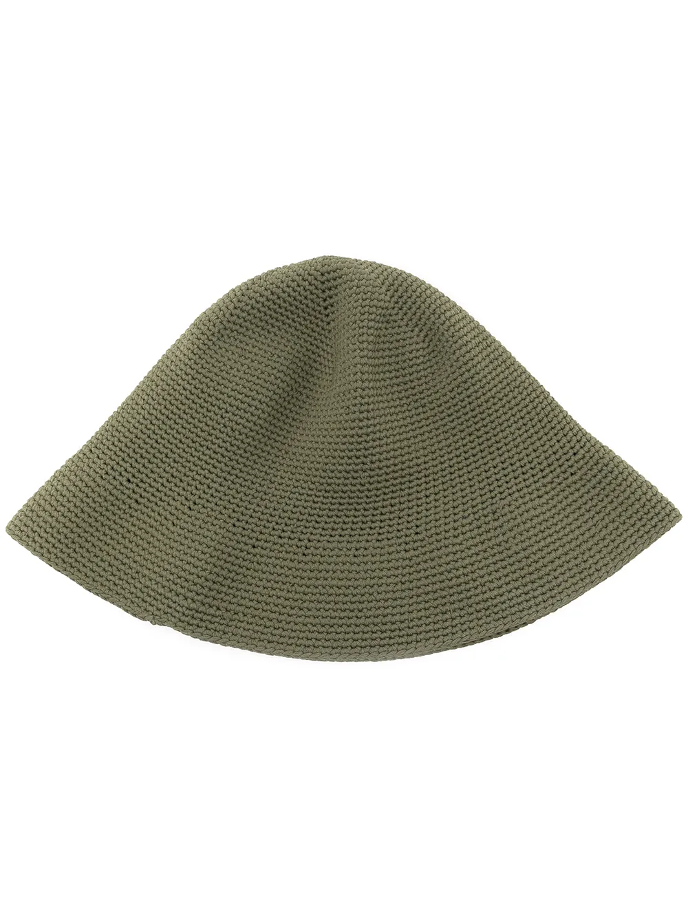 

Dion Lee gorro de pescador de crochet - Verde