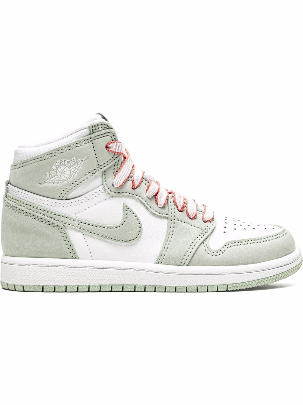 Shop Jordan Air  1 Retro High Og "seafoam" Sneakers In White