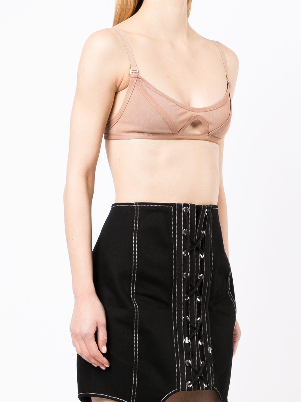 Dion Lee Shadow Mesh Bra - Farfetch