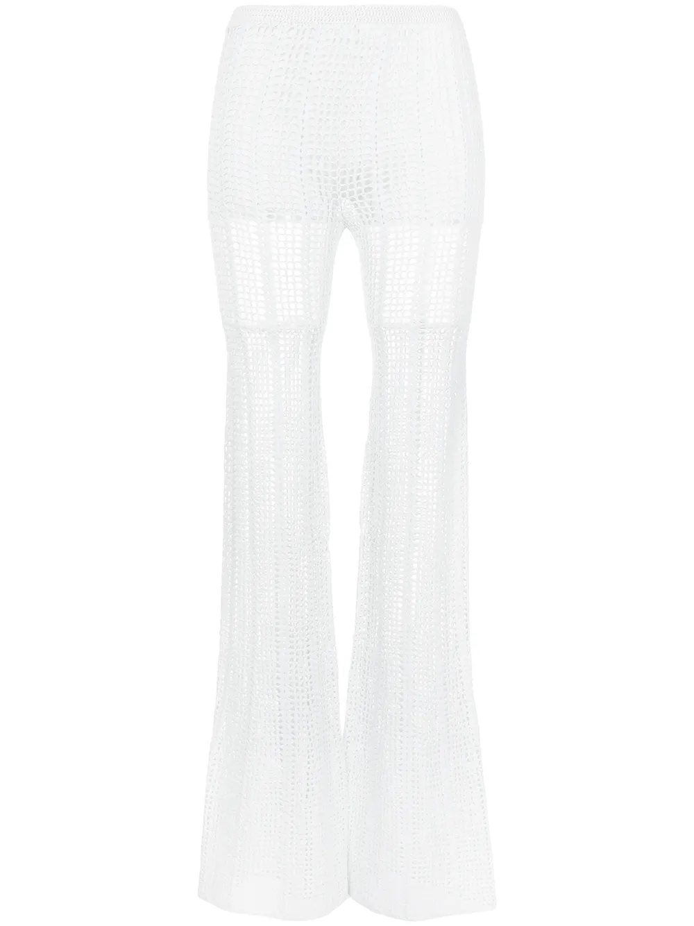 

Dion Lee pantalones de crochet - Azul