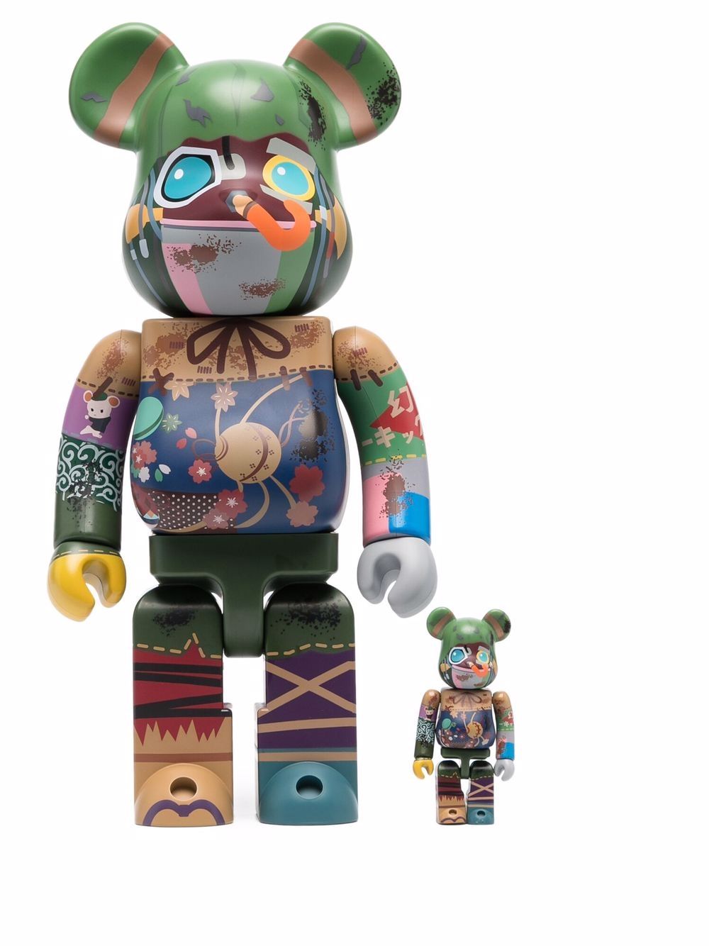 фото Medicom toy be@rbrick poupelle 100% and 400% figure set