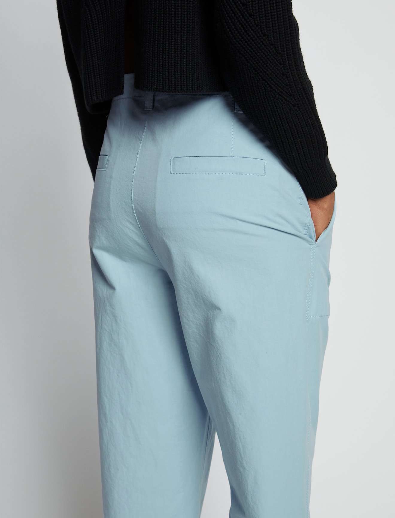 Cotton Linen Tapered Pants #3