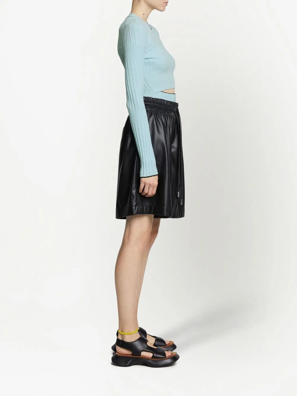  Proenza Schouler White Label Gestricktes Oberteil   Blau 