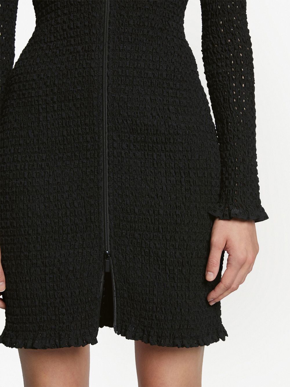 Shop Proenza Schouler White Label Broderie Anglaise Minidress In Black