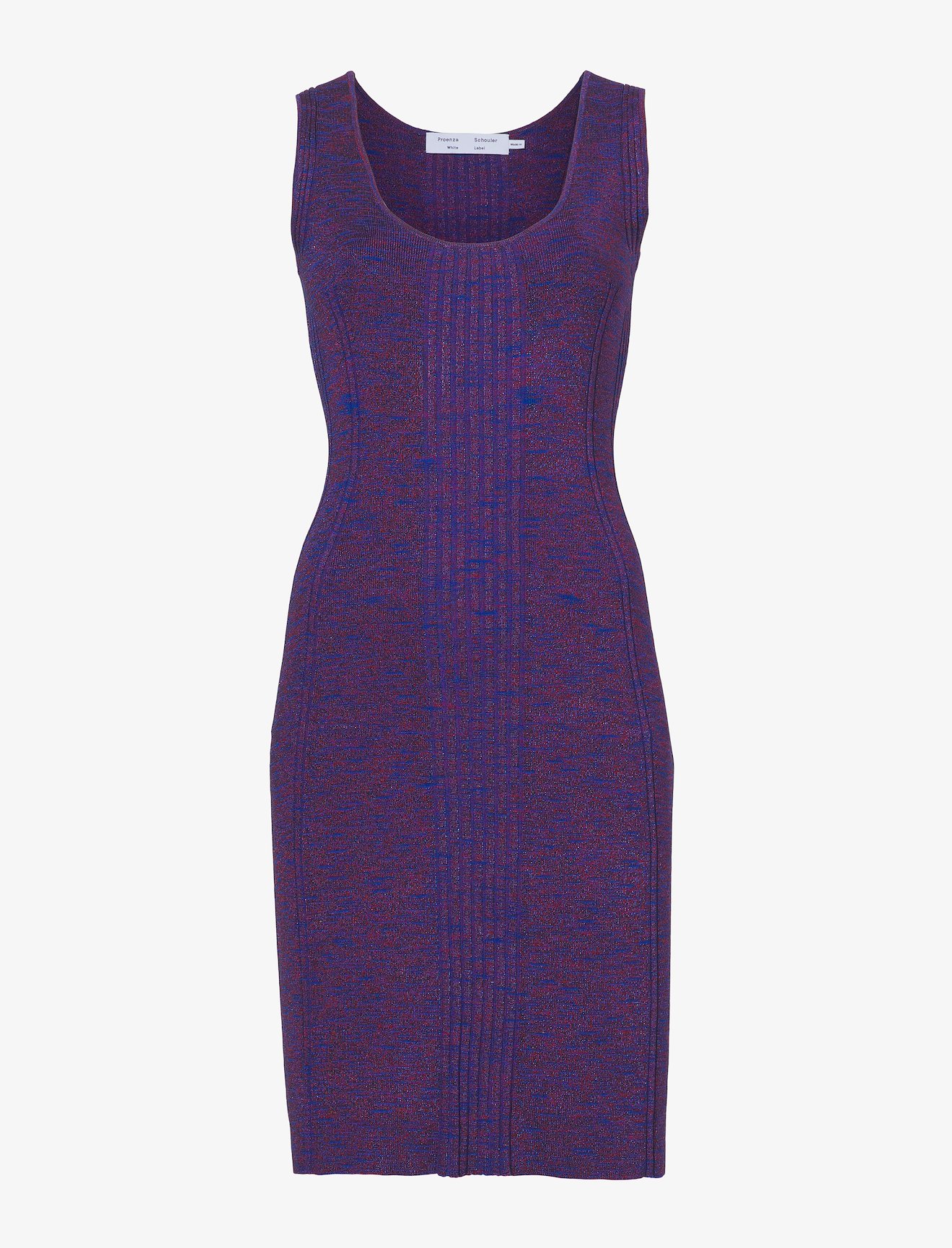 Melange Rib Tank Dress #4